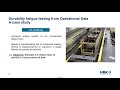 durability and reliability post processing from rail operational data