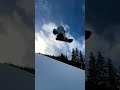 Frontside Double Cork 1080 clip: Sean James #snowboarding #actionsports #shorts