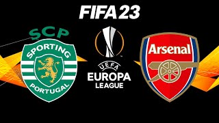 FIFA 23 | Sporting CP vs Arsenal - Europa League UEFA - PS5 Gameplay