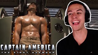 CHRIS EVANS IS JACKED! Captain America:The first Avenger (2011) Movie reaction! FIRST TIME WATCHING!