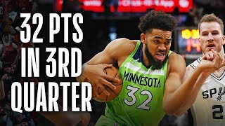 KAT Flaming HOT 32 PTS in 3rd Quarter 🔥🔥