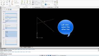 How to extend a line in draftsight