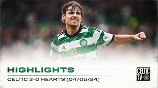 Match Highlights | Celtic 3-0 Hearts | Commanding victory for the Celts in Paradise!