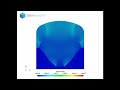 impact simulation of blast wave on blast welding structure