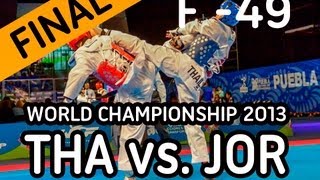 World Taekwondo Championships 2013 - [Final] Female -49 KG. - THA vs JOR