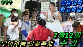 💗버드리💗 7월12일 주간 2018 부여 서동 연꽃축제 초청공연