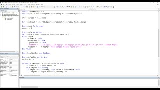 #excelvba Using regex for extracting values from a text file