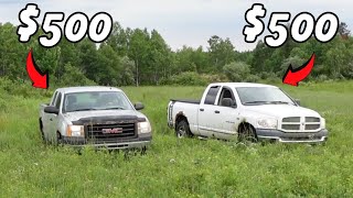 Testing the CHEAPEST Trucks on Marketplace: Dodge Ram vs. GMC Sierra