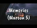 Maroon 5 - MEMORIES(Lyric Video)