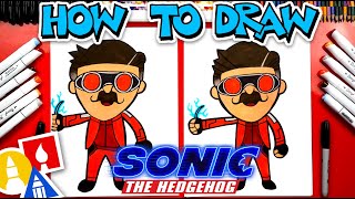 How To Draw Dr Robotnik From Sonic The Hedgehog Movie