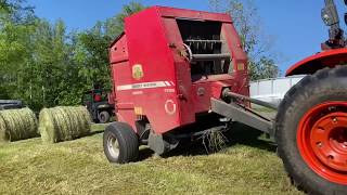 Round and Square Baling, First baling of 2020