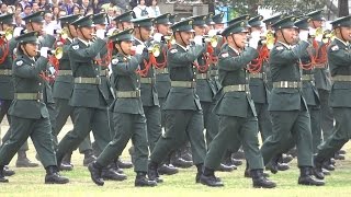 百人喇叭（ラッパ）隊演奏 20160410 練馬駐屯地