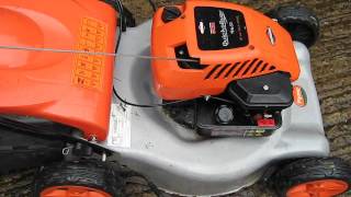 flymo quicksilver 46 sd petrol rotary lawn mower self propelled