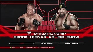 WWE 2K14 - Brock Lesnar vs. Big Show for the WWE Title