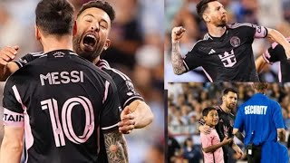 Messi Goal 🔥 Vs Sporting KC | Inter Miami vs Sporting KC 3-2 Highlights And All Goals