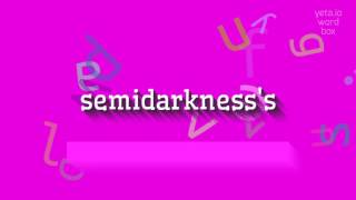 ԿԻՍԱՄԹՈՒԹՅԱՆ - ԻՆՉՊԵ՞Ս ԱՐՏՍԱՆԵԼ ԴԱ:  #կիսախավար (SEMIDARKNESS'S - HOW TO PRONOUNCE IT