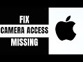 How to Fix Allow Camera Access Missing on iPhone | Easy 2024 Guide