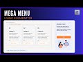 Stunning Mega Menu Tutorial | How To Create A Mega Menu Using Elementor Pro