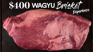 I cooked this EXPENSIVE Wagyu Brisket and It's INSANE!