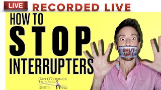 Live: How to Stop People from Interrupting You | Effective Communication Skills Training Video
