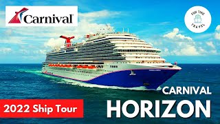 Carnival Horizon Ship Tour - Get a close up view of the ship before departure!