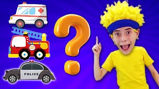 Whose Profession is this Car? | Nursery Rhymes & Kids Songs