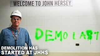 Surprising Finds Inside The John Hersey High School Demolition