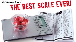 THE BEST FOOD SCALE EVER FOR MEAL PREPPING!!!