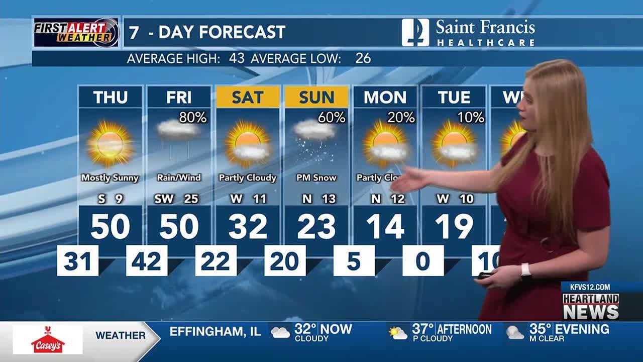 First Alert: Brief Break Ahead Of Next Wintry Systems - YouTube