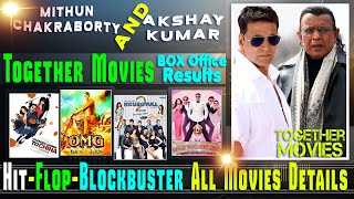 Mithun Chakraborty and Akshay Kumar Together Movies with Box Office Collection Analysis Hit Or Flop.