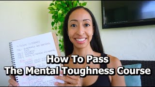 How To Pass The Mental Toughness Course | NASM Review | National Academy Of Sports Medicine