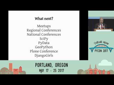 Final remarks and conference close - Pycon 2017 Final remarks and conference close - Pycon 2017