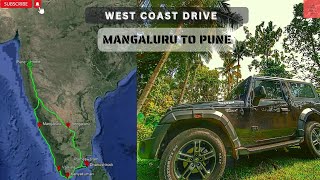 Mangaluru to Pune via Hubballi | West Coast Drive| Road Conditions|Shortest Route| South India Tour