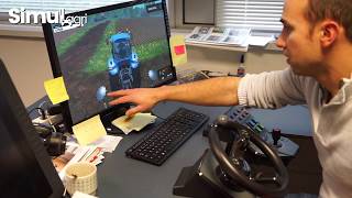 Prise en main du volant Saitek pour Farming Simulator