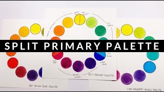 Color Theory Ep. 2 | Split Primary Palette | What Is It? & How To Make One