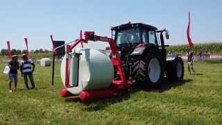 MASCAR 1600A Bale wrapper | Valtra Demo Tour 2015 Montichiari (BS)