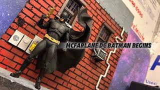 Mcfarlane Dc Batman begins Christian bale action figure review…