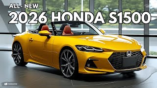 新型 2026 ホンダ S1500 発表 - ターボチャージされた心臓部を備えた小型の野獣!