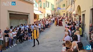 Palio dei Rioni Castiglion Fiorentino 2024, il corteo storico