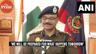 'There will be a little pressure on the Singhu \u0026 Tikri border:' DCP Joy Tirkey