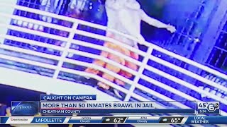 Sheriff: Gross overcrowding leads to brawl at Tennessee jail