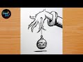 how to draw christmas stuff || How to draw grinch hand