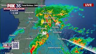 FOX 35 Storm Tracker Radar: Storms prompts tornado warnings across Central Florida