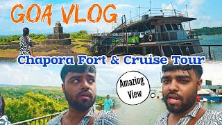 Goa Chapora Fort View And Goa Cruise Tour For Party | Goa Vlog | Goyal Nimesh Vlog