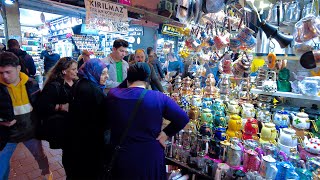 Istanbul Market Tour Eminönü Bazaars[4K60fps]- Autumn 2022