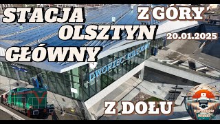 STACJA OLSZTYN GŁÓWNY | TYDZIEŃ DO OTWARCIA | Z GÓRY I Z DOŁU | PERONY | MAVIC 3 / POCKET 3 4K UHD