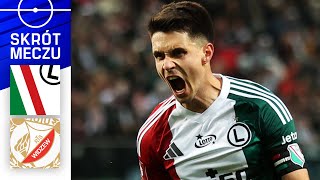 LEGIA - WIDZEW |SKRÓT| GOL KAPUSTKI OZDOBĄ HITU! WSZOŁEK DAJE 3 PKT! |Ekstraklasa 24/25|14.KOLEJKA