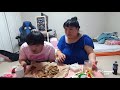 복부인 닭똥집튀김 옛날통닭 먹방 mukbang