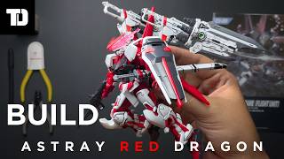 Astray Red Dragon Gundam HG 1/144 | SPEED BUILD| ASMR BUILD | Model kit by Daban