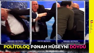 Politoloq Canlı Yayımda Pənah Hüseyni Döydü